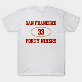 SAN FRANCISCO 49ERS ROGER CRAIG #33 T-Shirt